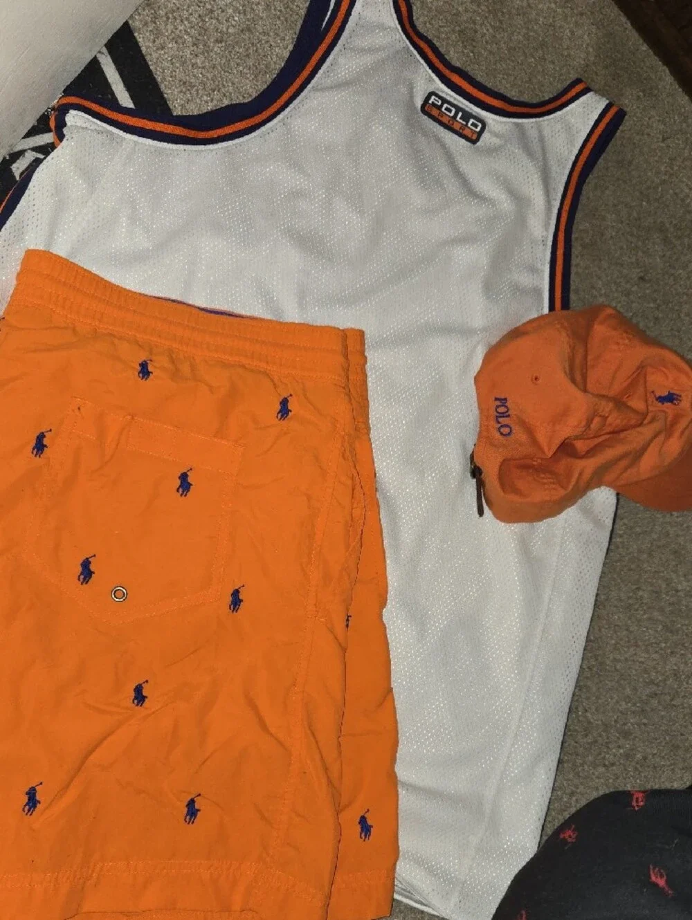 Polo All Over Swim Trunks